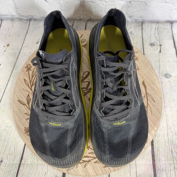 Altra Duo 1.5 Sneaker Men Size 10 Gray Green Trail Road Runninig Barefoot Shoes